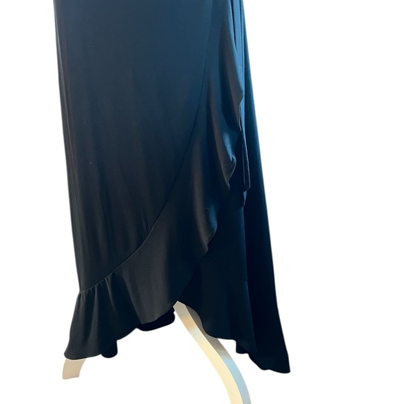 The Limited Black Maxi Wrap Dress - Picture 4 of 6